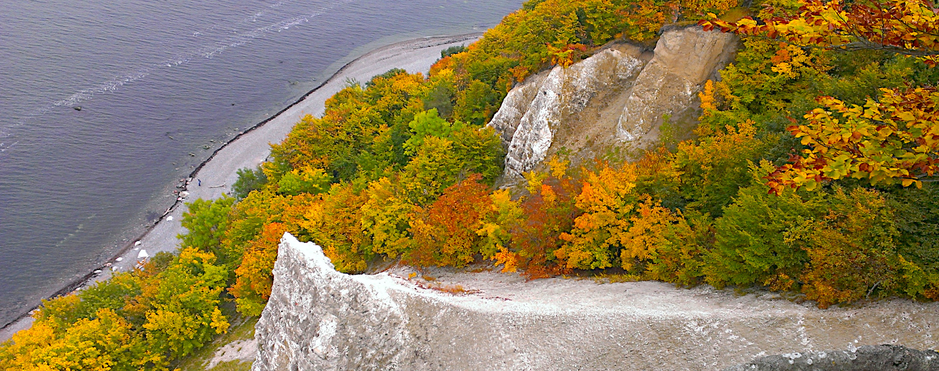 Felsenküste auf Rügen